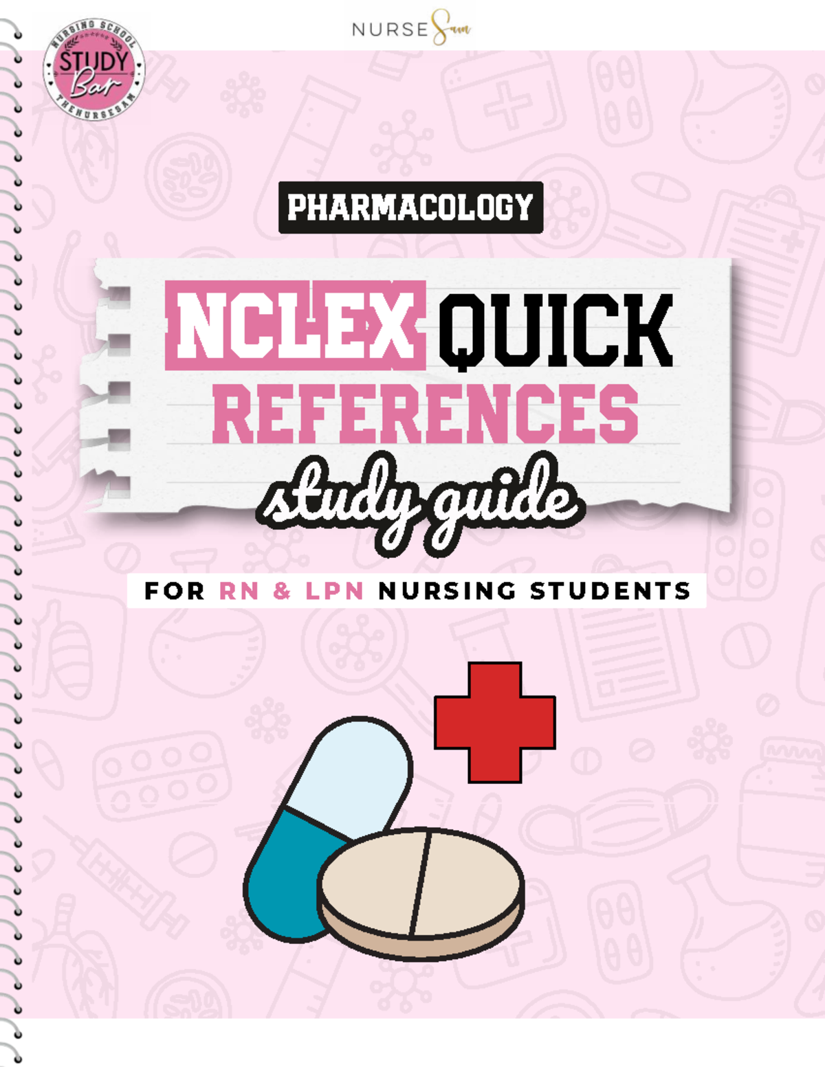 Pharmacology NCLEX Quick Reference Guide for RN & LPN Students - Studocu