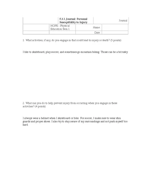 Unit Test Part 2: Alcohol, Tobacco, and Other Drugs - Health 101