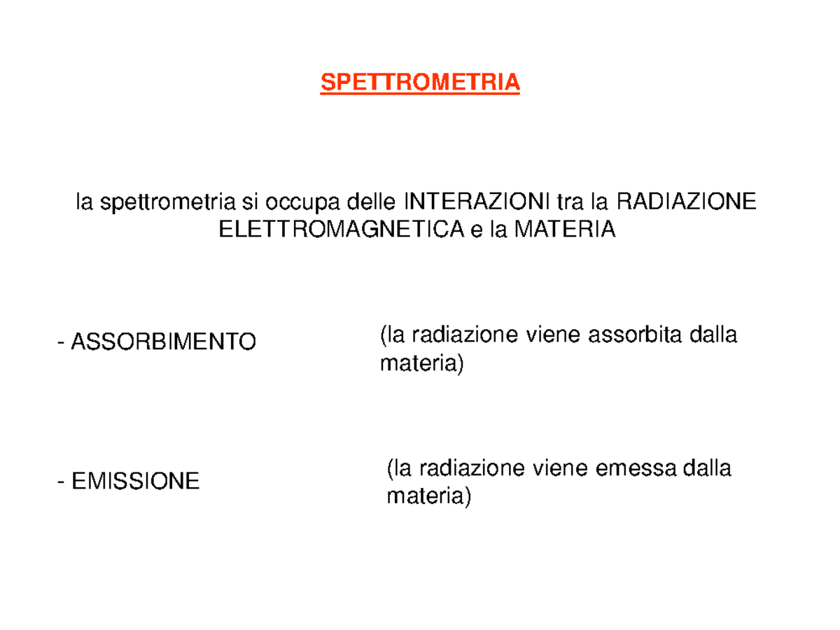Spettroscopia IR: Fondamenti e Interazioni in Laboratorio - Studocu