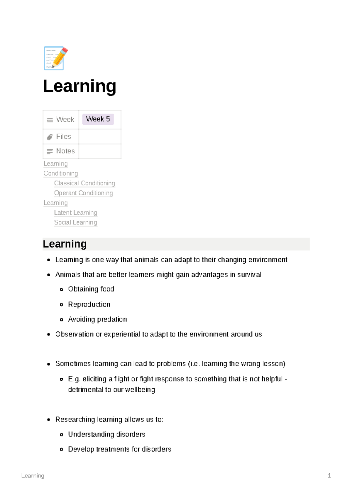 Week 5 FOP Lecture Notes: Understanding Learning Theories and ...