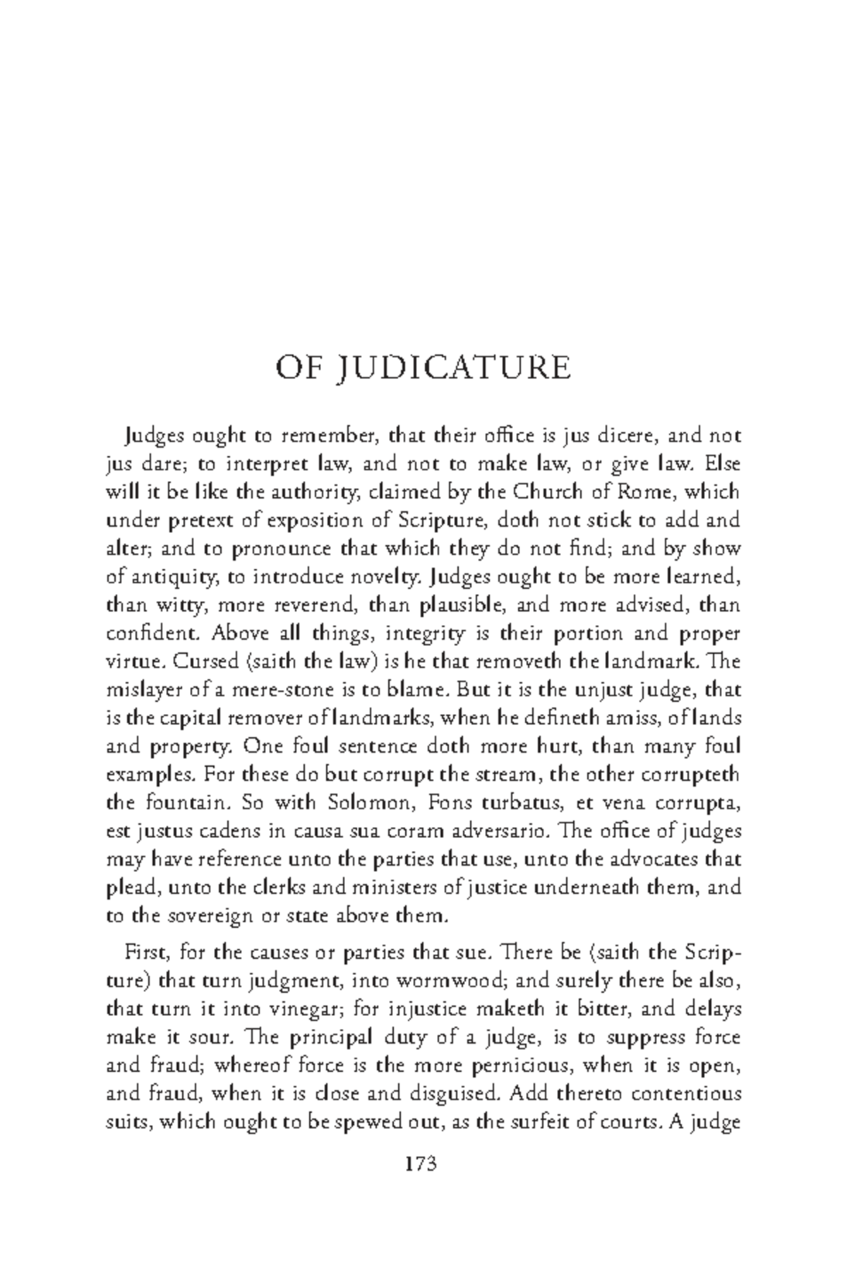 Judges' Responsibilities in Law: Insights on Judicature - Studocu