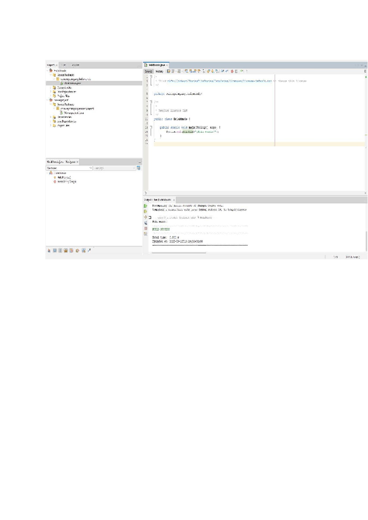 Java Project Files: HolaMundo.java Source History and Dependencies ...
