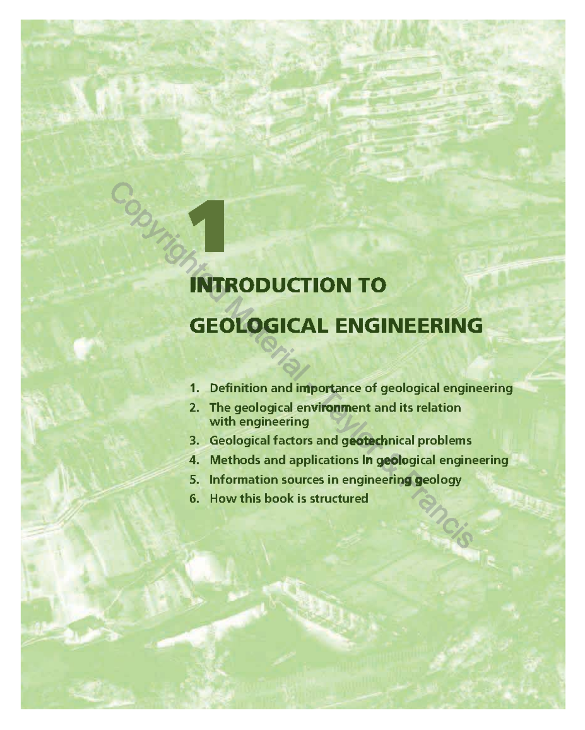 SW3524 Lecture 3: Introduction to Geological Engineering Concepts - Studocu