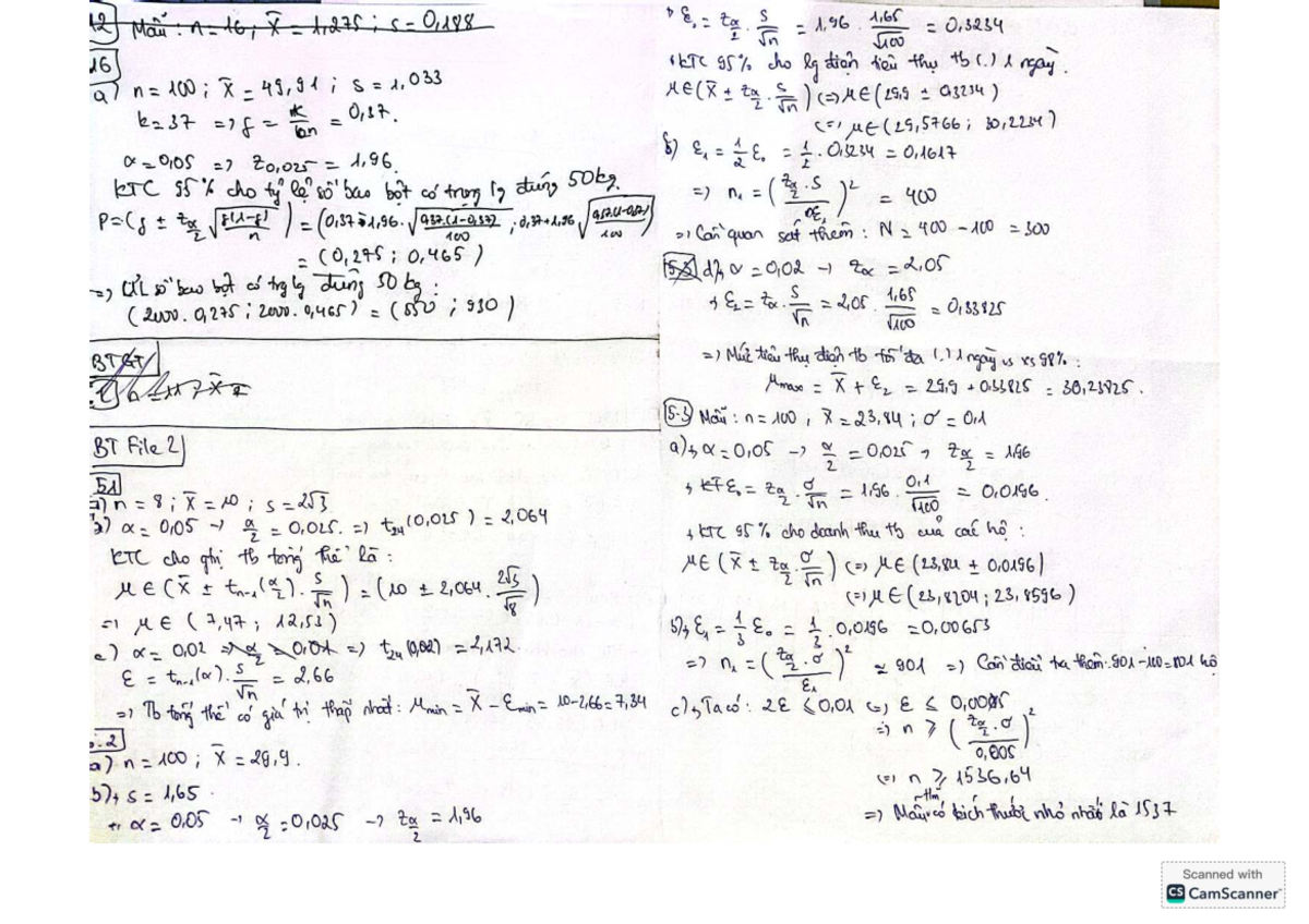 KTC Analysis and Calculations for Course BTKT 12 - Studocu