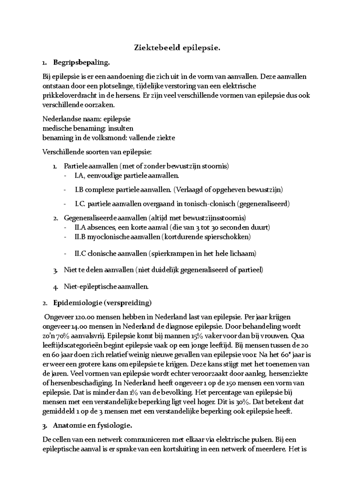 Ziektebeeld Analyse: Oorzaken, Symptomen en Behandeling - Studeersnel