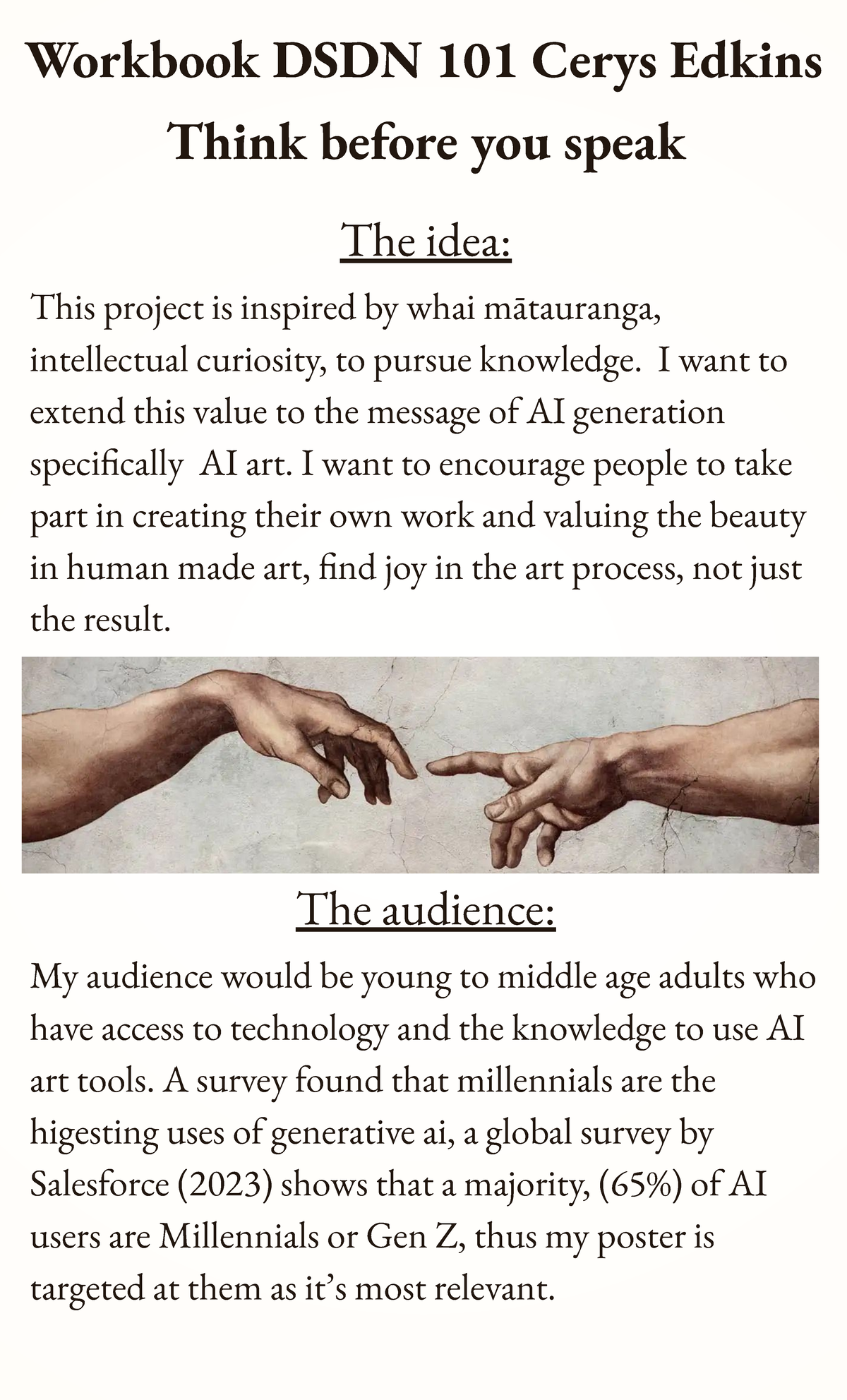 Project 2 Workbook DSDN 101: AI Art & Human Creativity Exploration ...