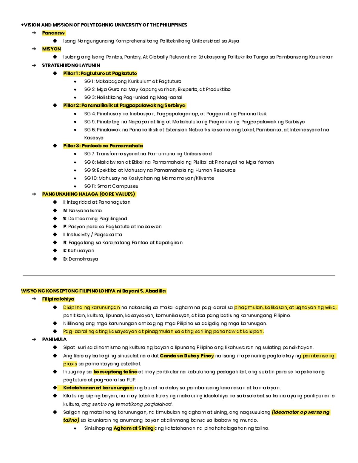 FPK Midterm Reviewer: Key Topics and Concepts in Filipino Studies - Studocu