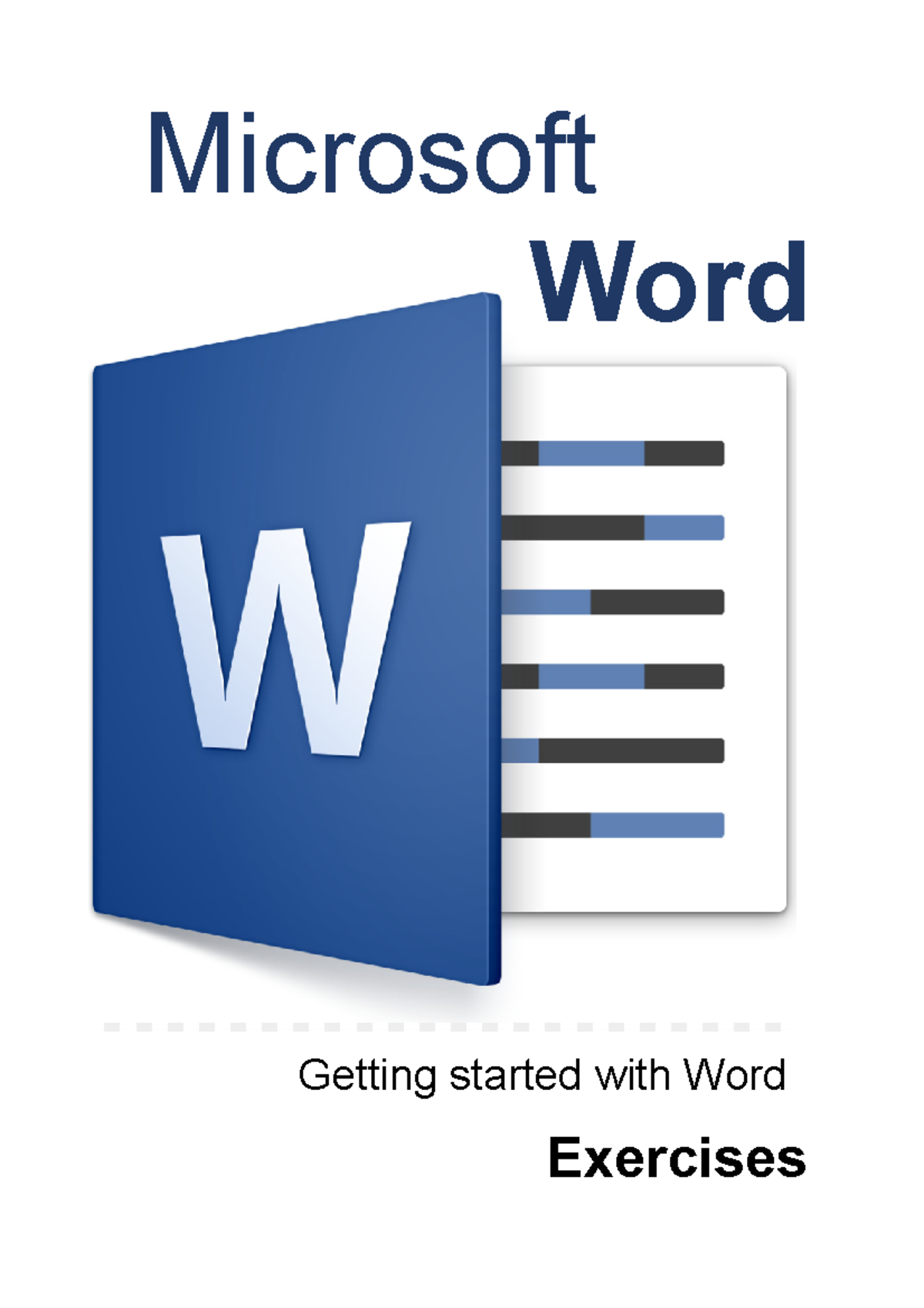 Ms Word Practical execises for computer basics - Microsoft Word Getting ...