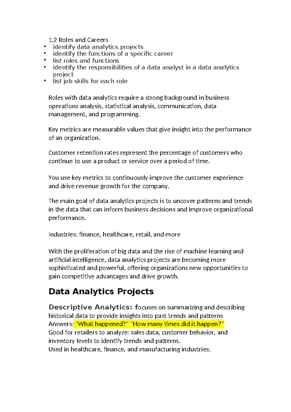 D491 Study Sheet: Data Science Techniques and Model Execution - Studocu