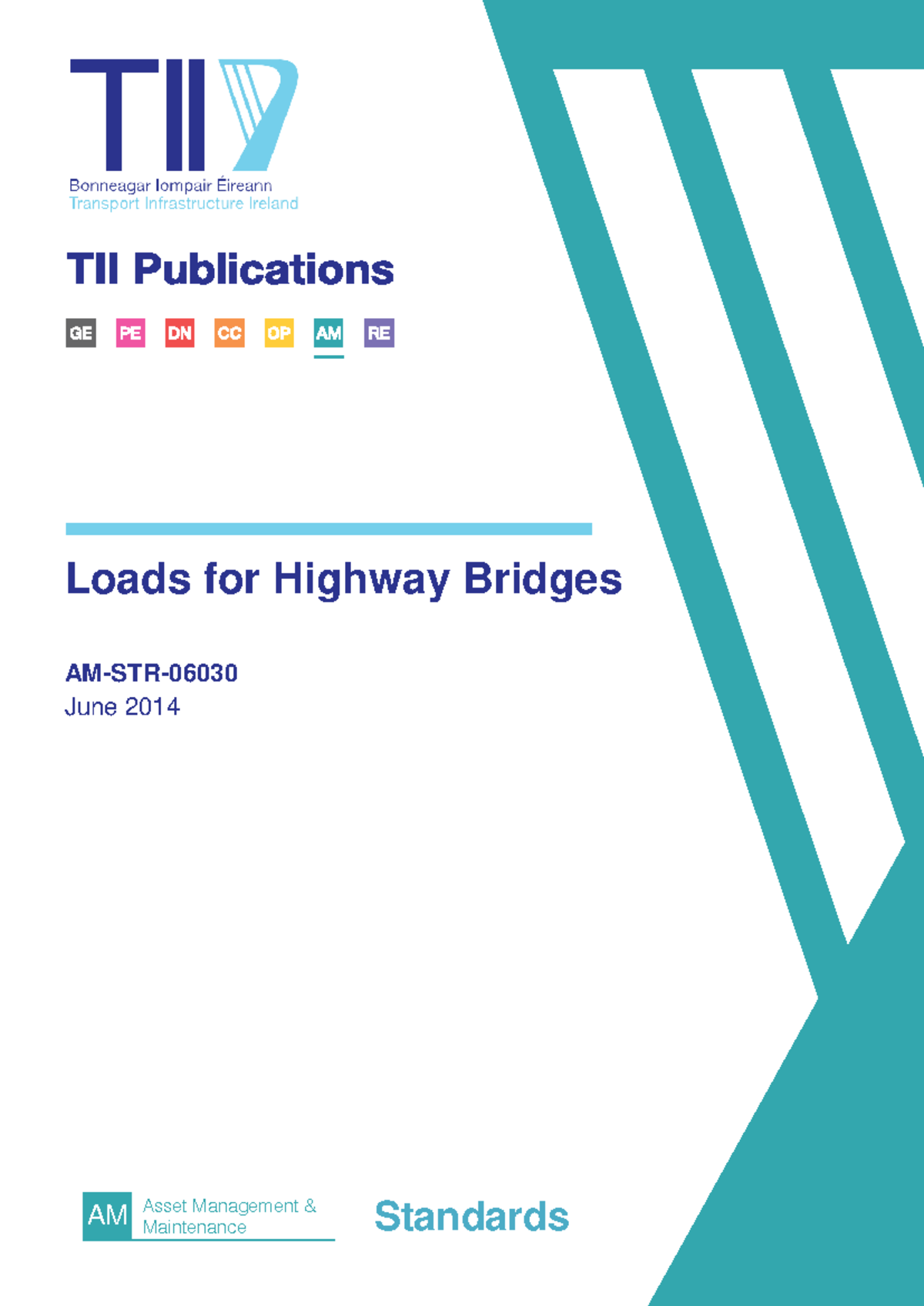 BD 37-01 Loading Standards for Highway Bridges - Asset Management Guide ...