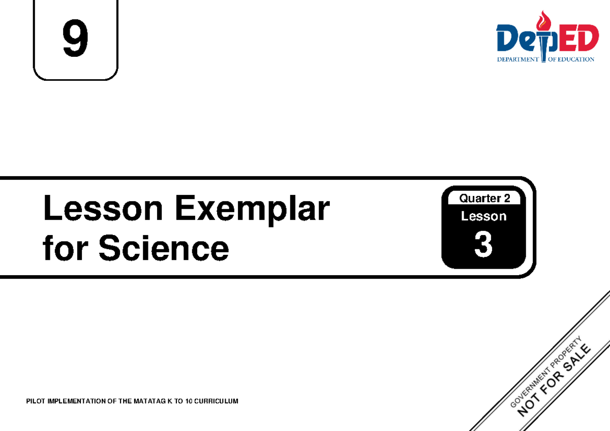 Q2 LE Science 9 Lesson Exemplar: Dating Rocks and Geological Principles ...
