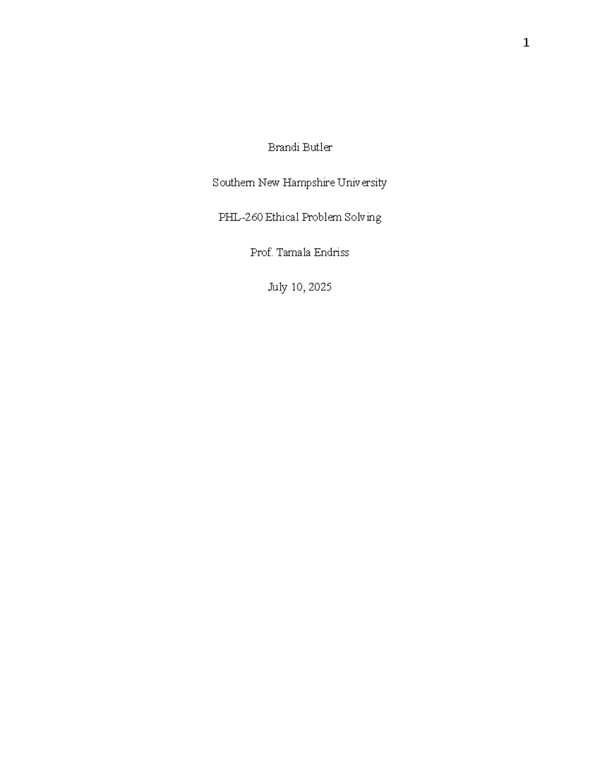 PHL260 Module 2-2: Ethical Problem Solving in Judicial Contexts - Studocu