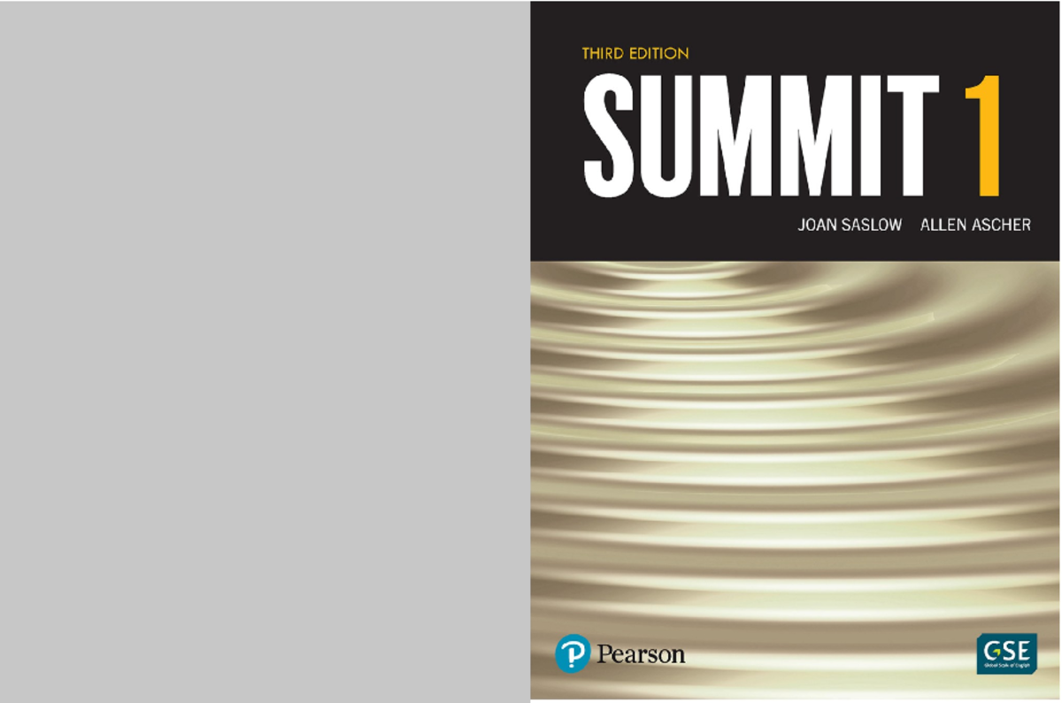Summit 1: Third Edition - Comprehensive Book Summary (PDF) - Studocu