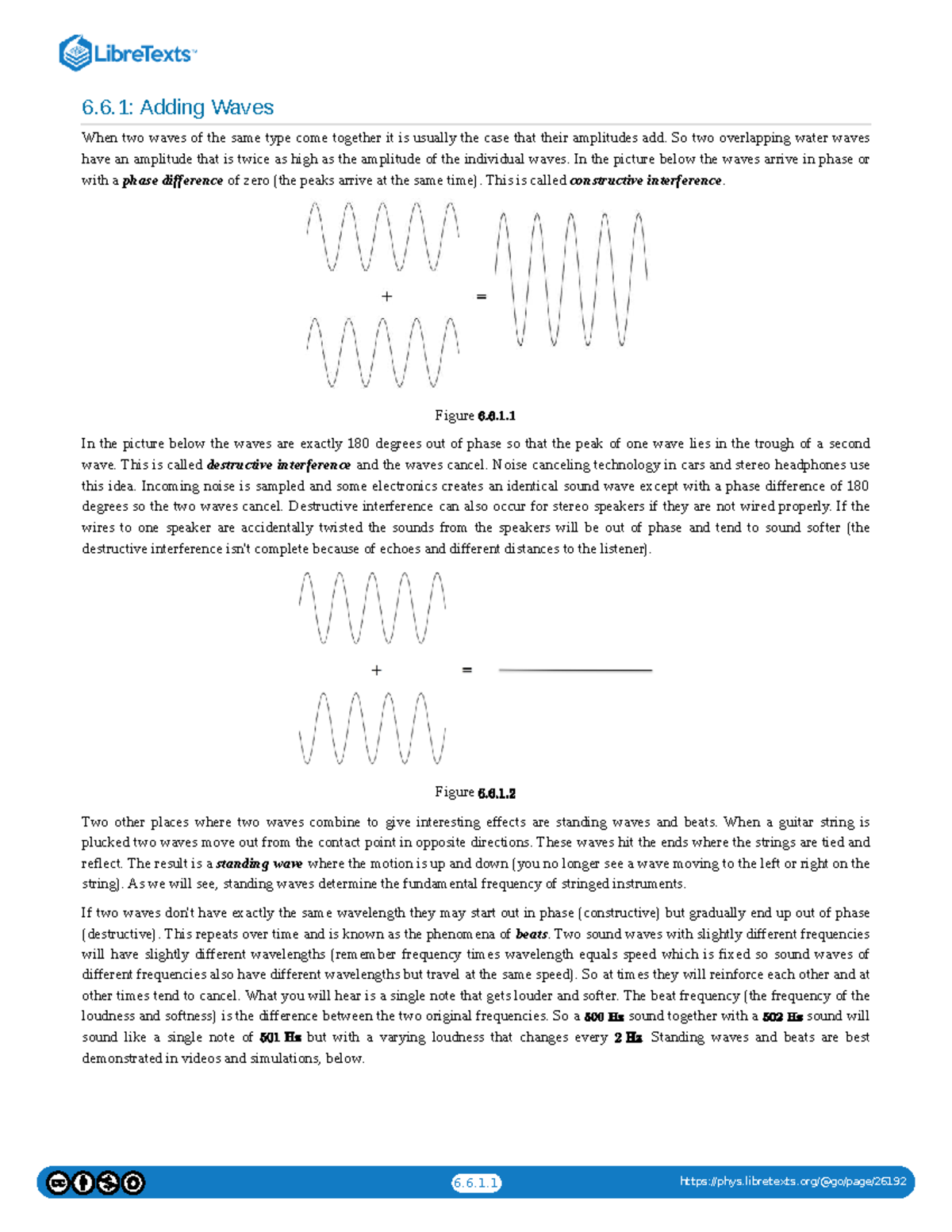 6.6.1: Understanding Constructive and Destructive Interference - Studocu