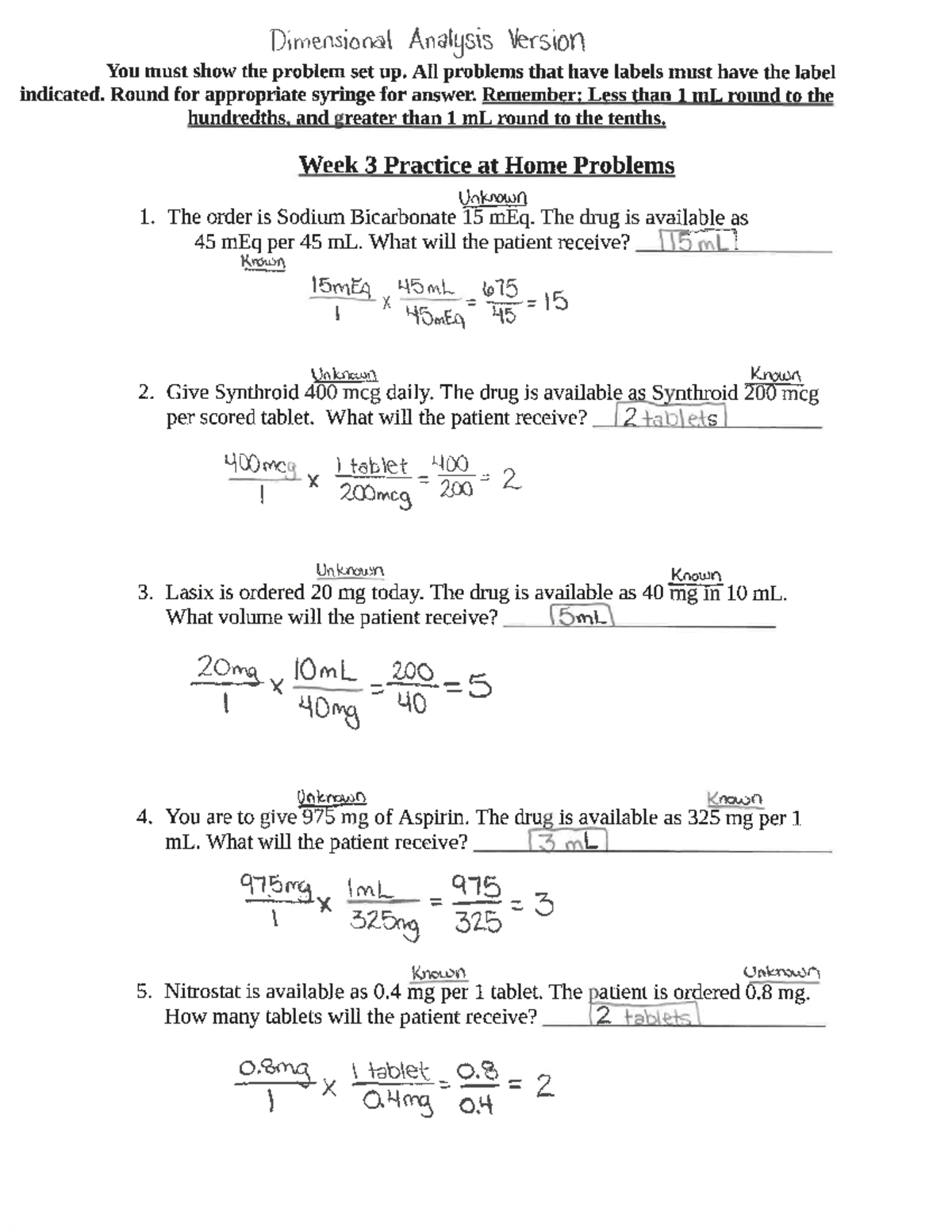 Answers+to+Week+3+Practice+at+Home+Problems-Dimensional+Analysis ...