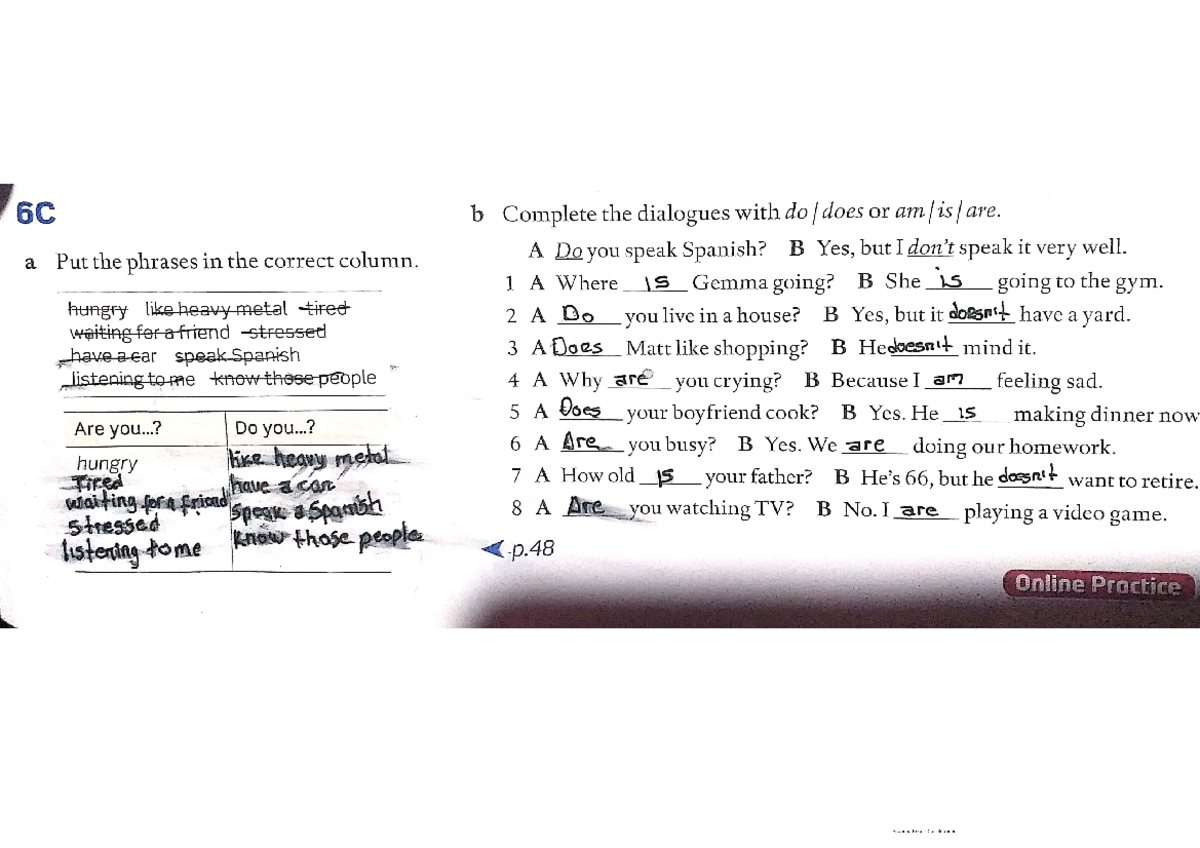 English File Intermediate Test Unit 6