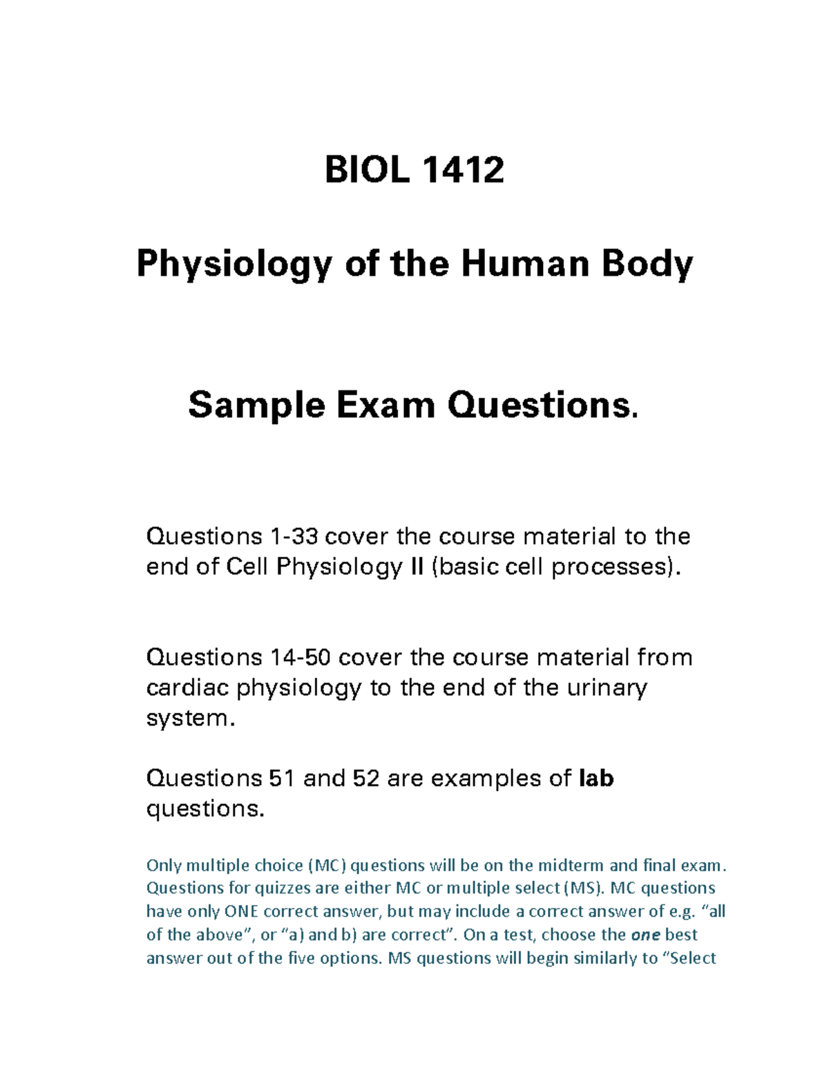 1412 Sample 202410 - I just wanna save another document - BIOL 1412 ...