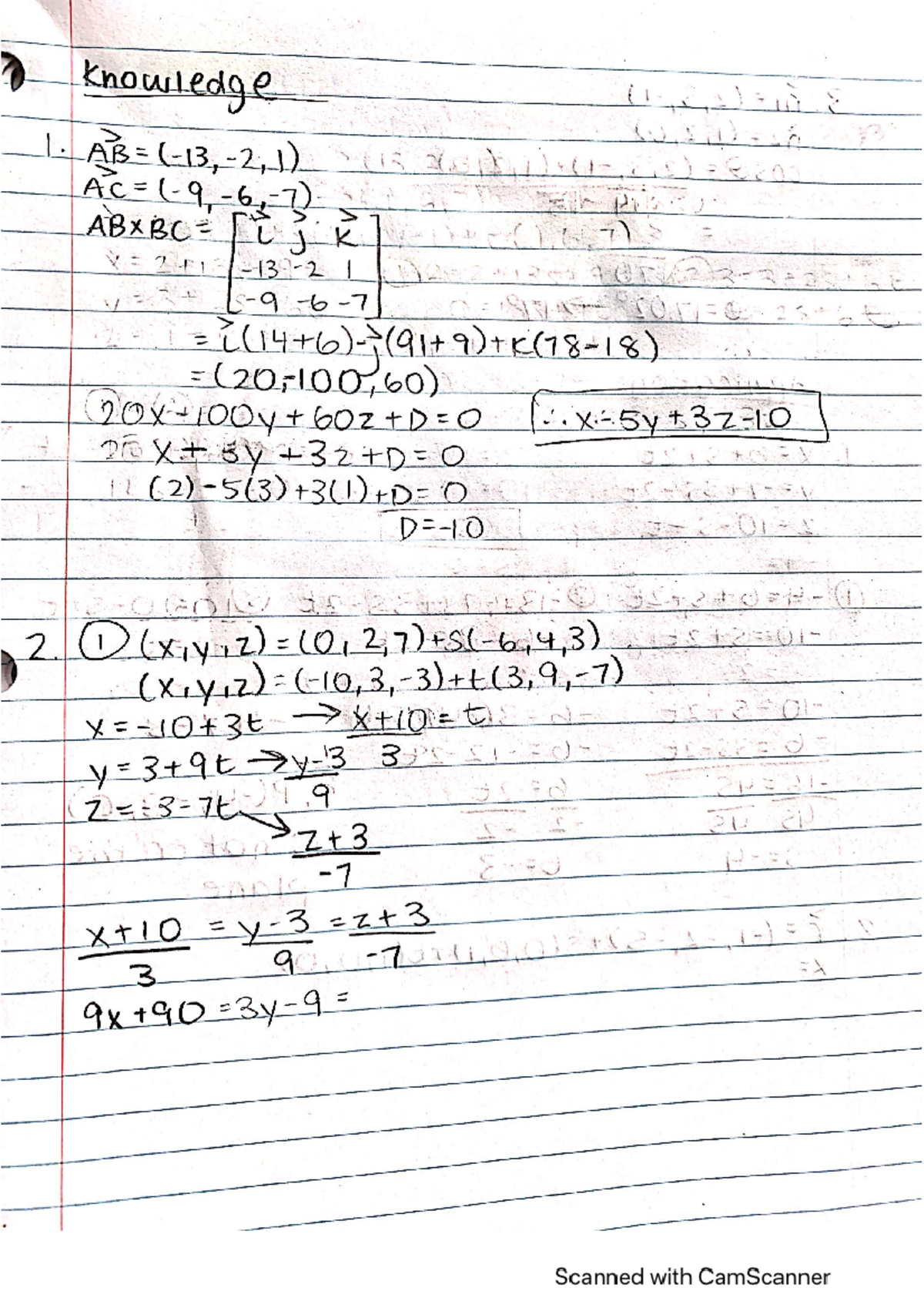 Pinto - Chapter 8 Math Test Notes for Semester Preparation - Studeersnel