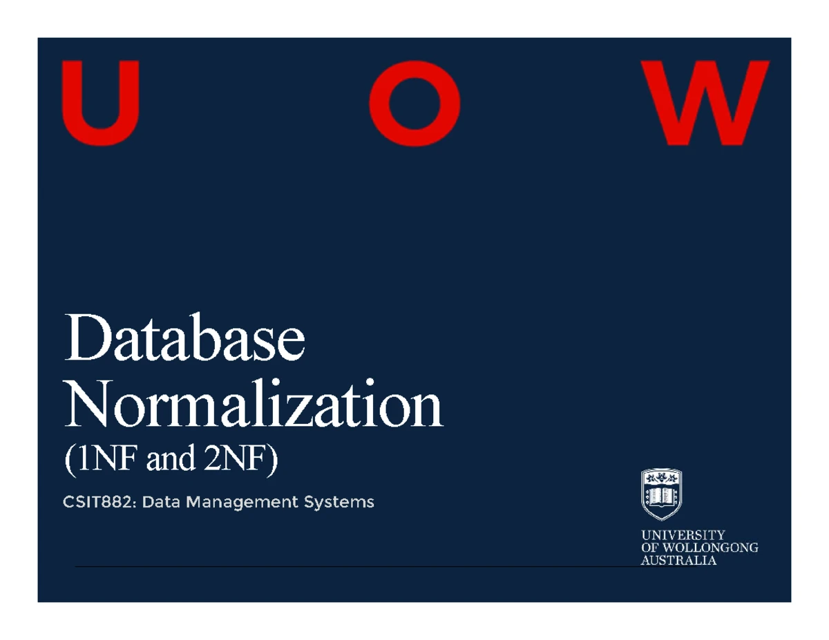 Transaction Processing in ANSI SQL: Isolation Levels Explained CSIT882 ...