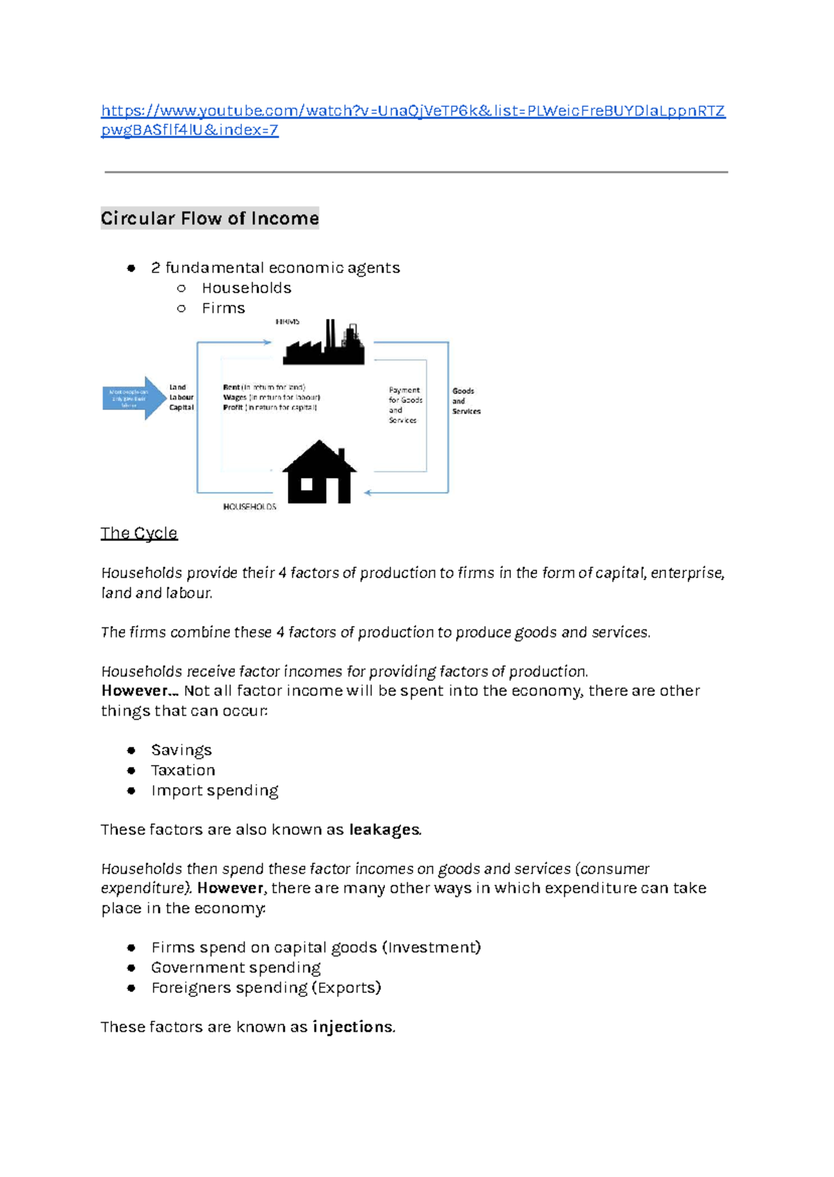 Econplusdal Notes: Circular Flow of Income & Aggregate Demand Analysis ...