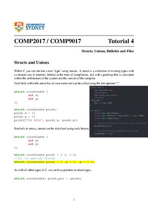 COMP2017 Final Notes - Bash Scripting How to write bash scripts First ...