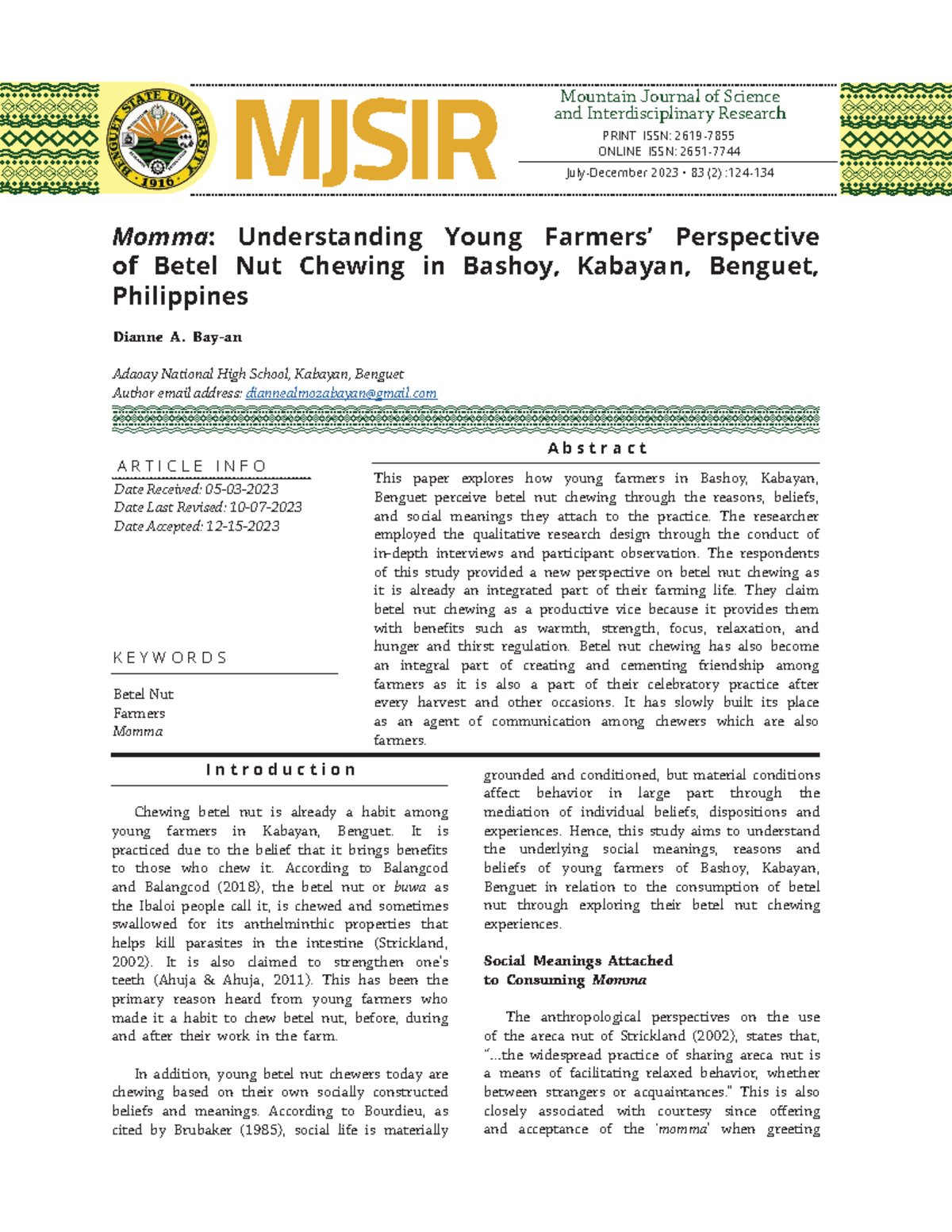 384-Manuscript (Title, Abstract, Introduction, Materials and Methods ...