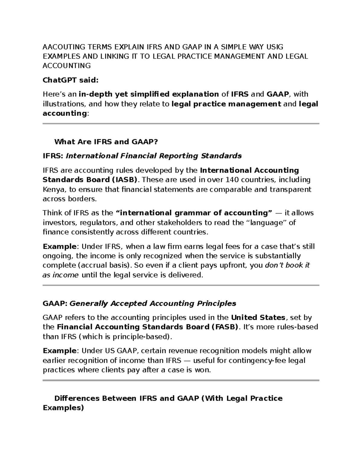 Accounting LPM: Simplified Guide to IFRS, GAAP, and Key Principles ...