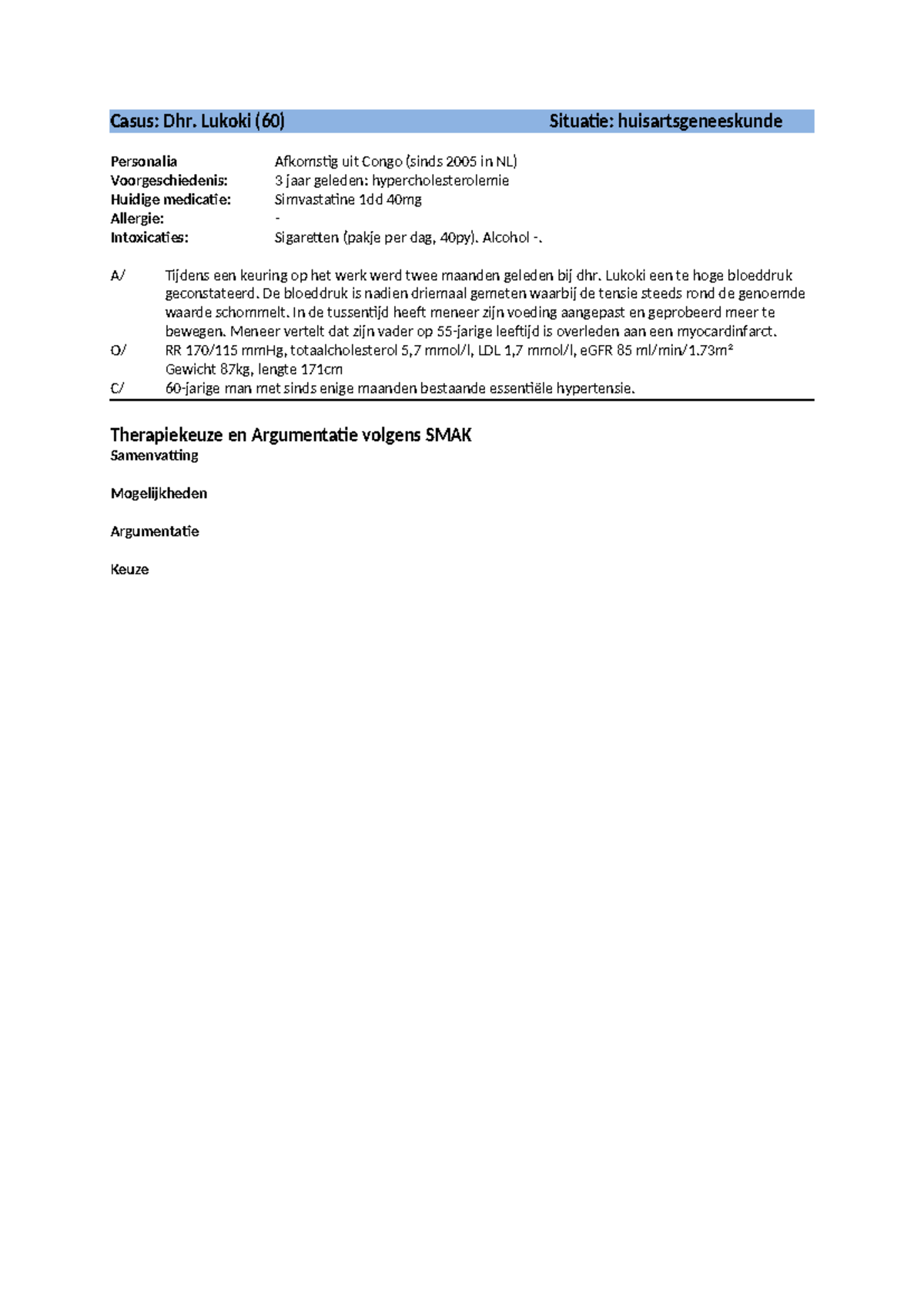 Practicumhandleiding B3 CVRM 2023-2024: Casussen en Vragen - Studeersnel