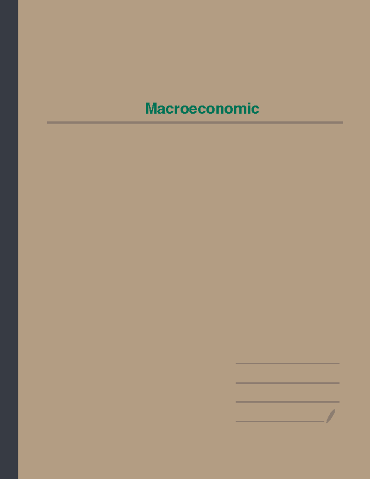 Macroeconomics Lecture: Understanding GDP and Its Limitations - Studocu