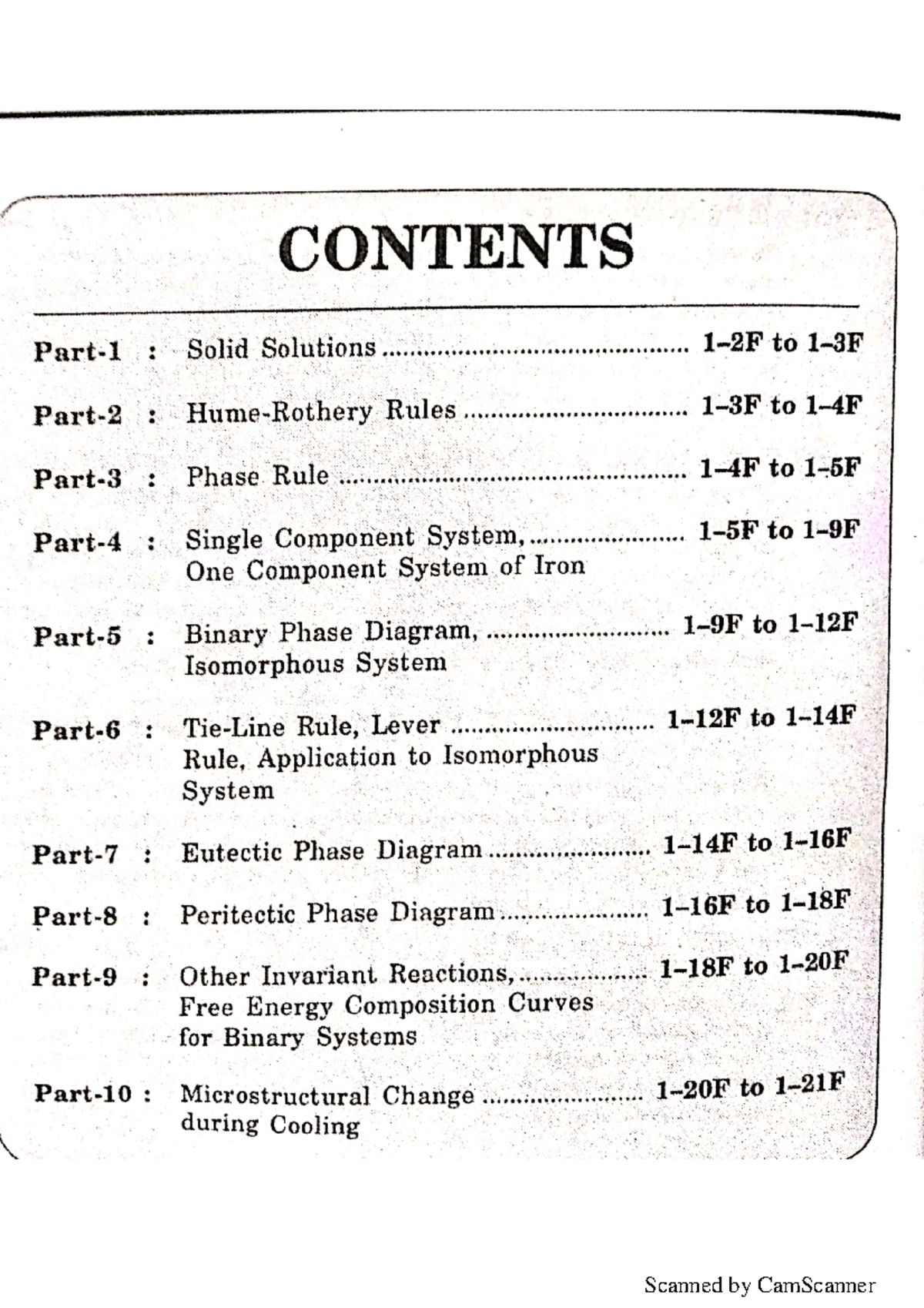 Material Science Chapter Notes: Solid Solutions and Phase Diagrams ...