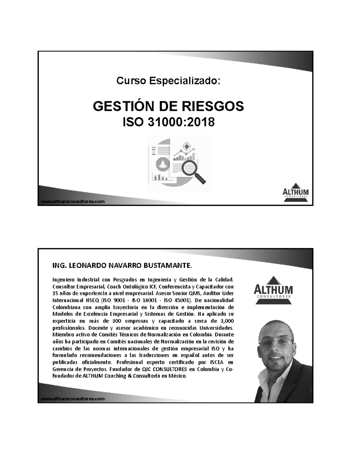 Gestión de Riesgos ISO 31000: Resumen de Estudio y Principios - Studocu