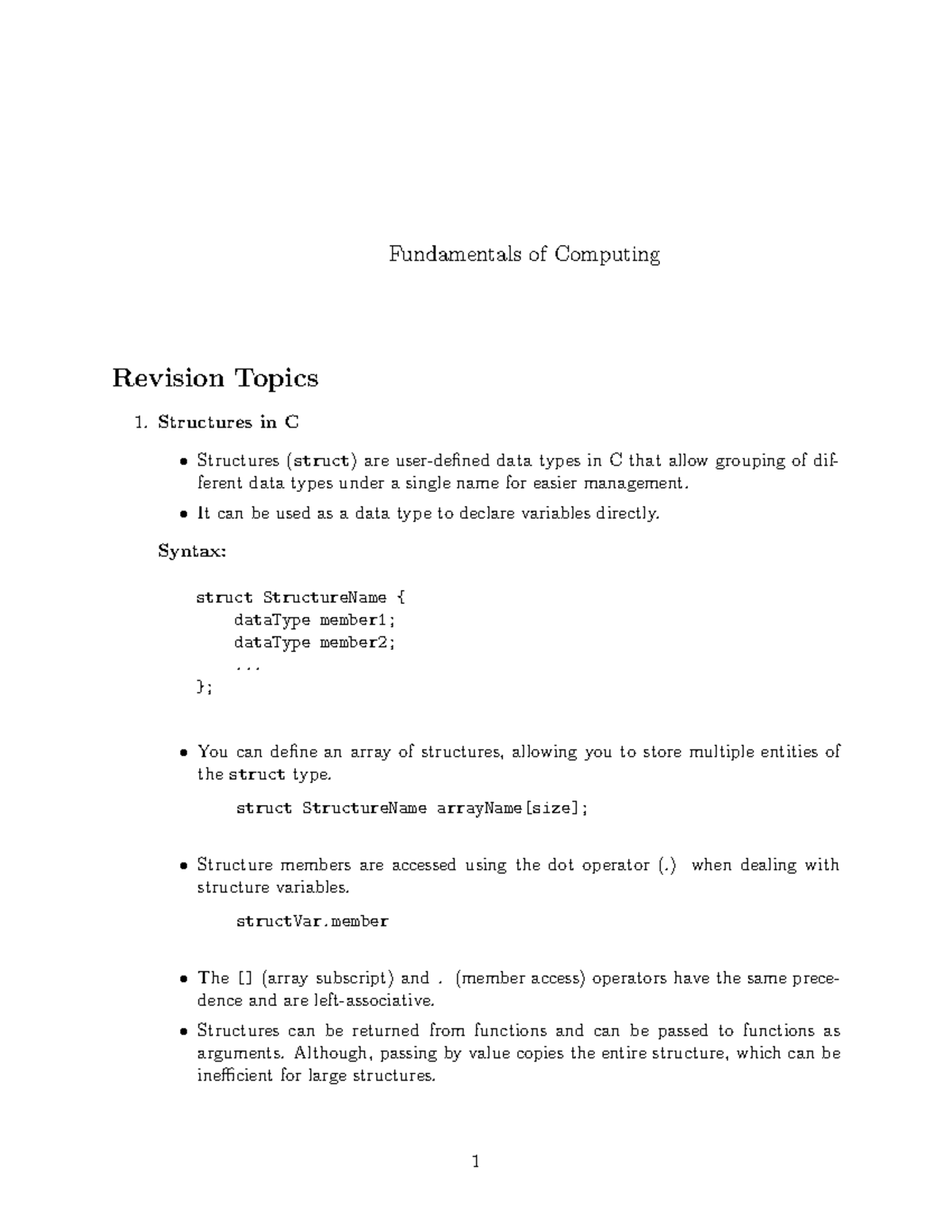 Week4 Tutorial Sheet ESC112 57cef12e-c420-4060-92d1-426d3be23ddb - Week ...