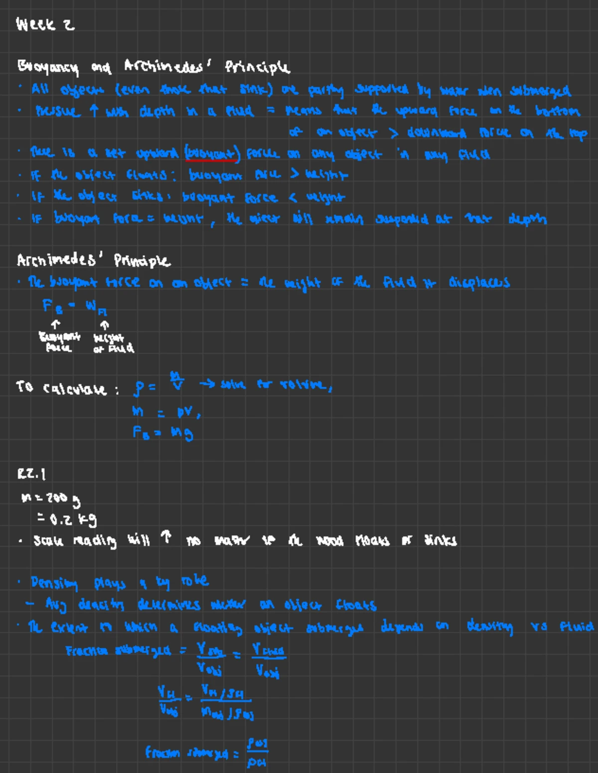 Phys 131 2025S Comprehensive Formula Sheet for Waves and Fluids - Studocu