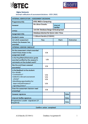 PCP Assignment - BTEC HND Computing Unit 6: Big Data Project Planning ...