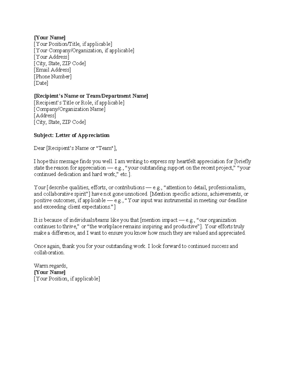 Excuse Letter Template for Class Absence Notification - Studocu