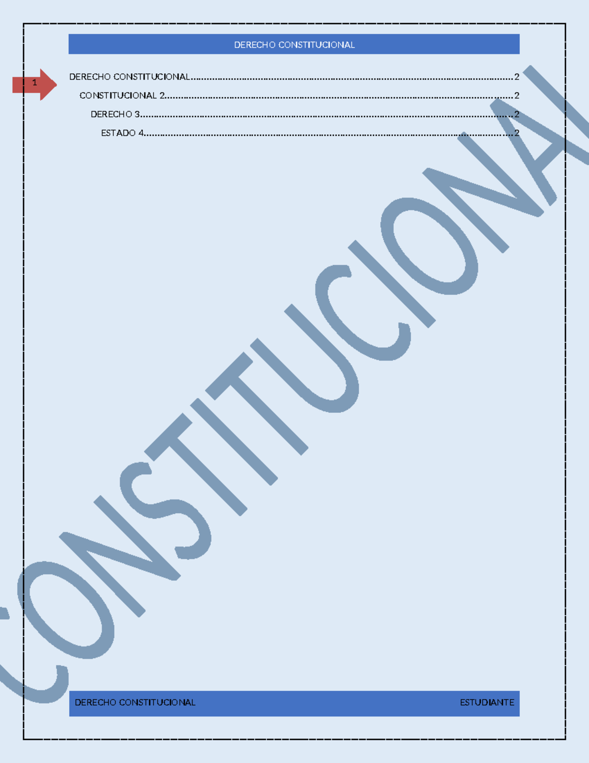 DERECHO CONSTITUCIONAL 1: Fundamentos y Estructura del Estado - Studocu