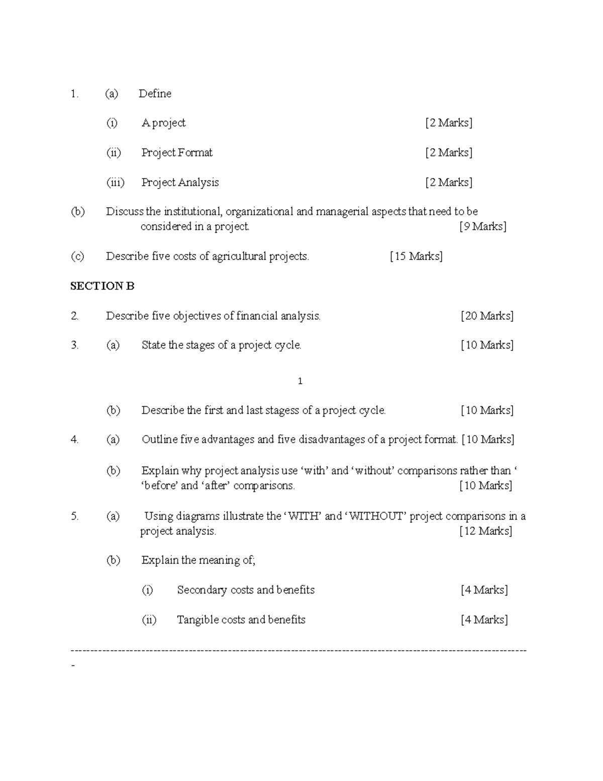 COSE725 - Project Analysis Exam Questions and Key Concepts - Studocu