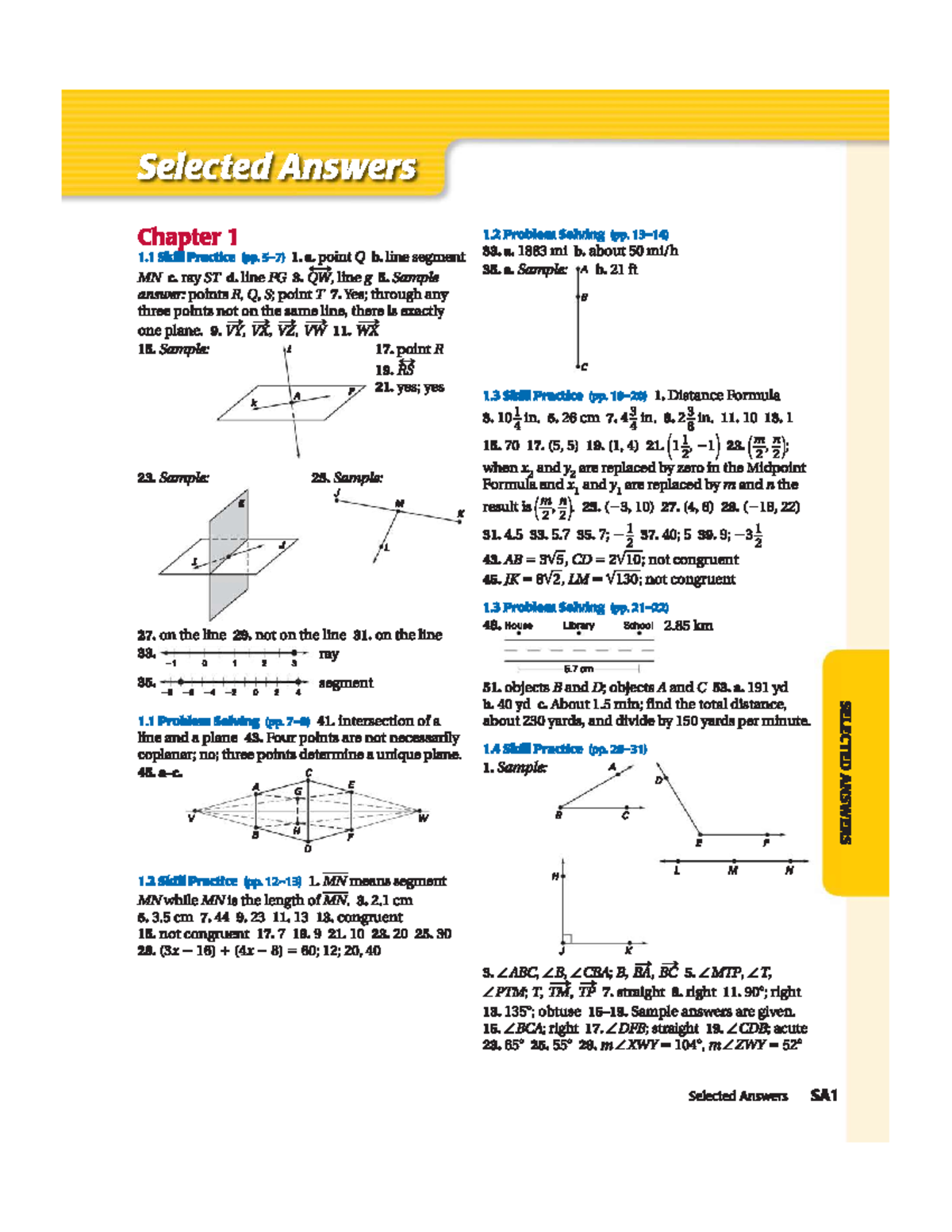 Selected answers for chapter 1 and 2 problem solving (SA1-7) - Studocu