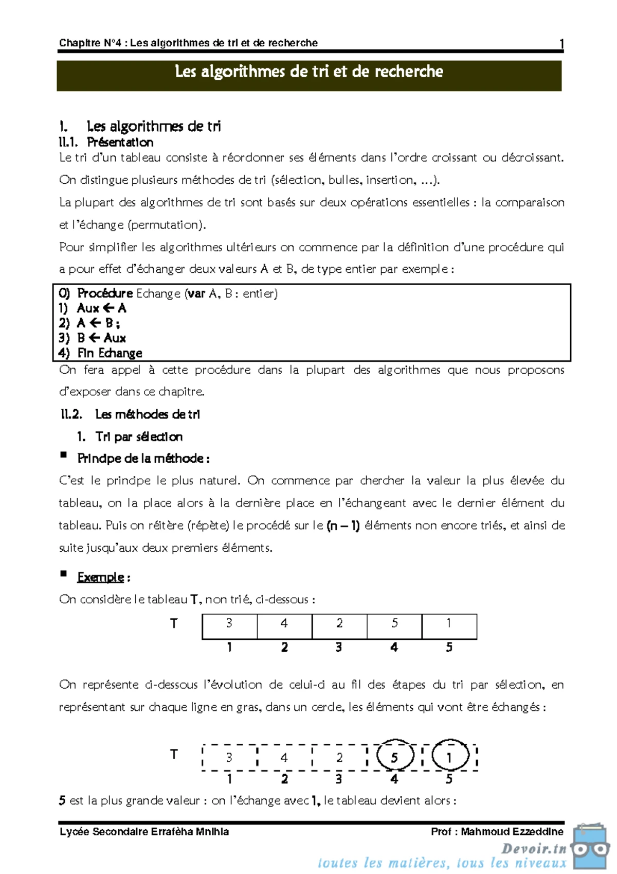 TP Informatique N° 1 - Exercices Pratiques de Word 2003 - Studocu