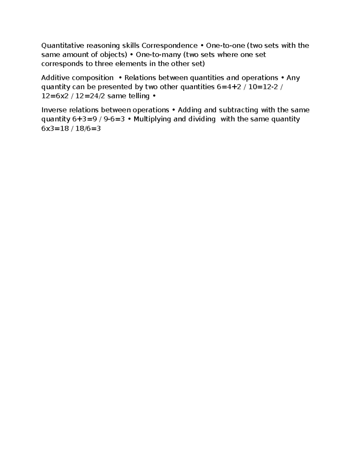 Quantitative reasoning - Studocu