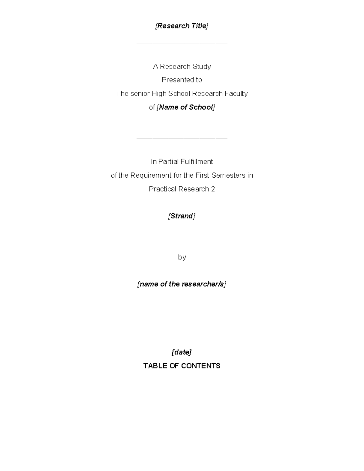 Practical Research 2: Research Study on Problem Background and Scope ...