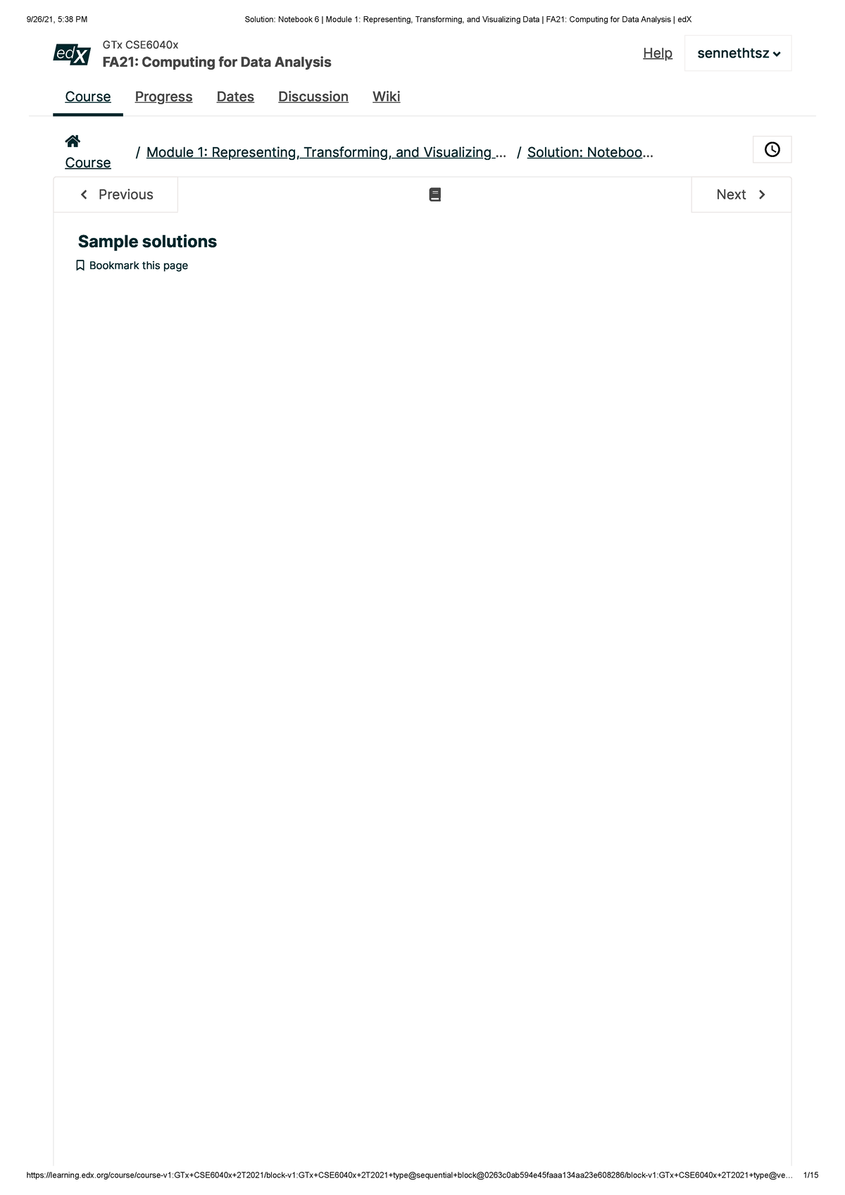Solution Notebook 6: Representing, Transforming, and Visualizing Data ...