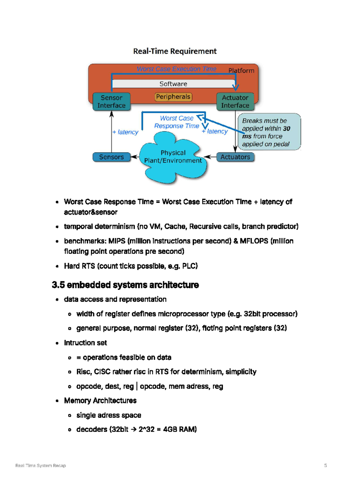 WS2025/26 Real-Time Systems: Worst Case Response Time Analysis - Studocu