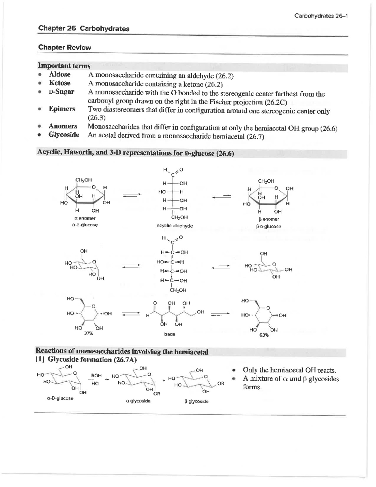 Ch26 - Smith's Organic chemistry 6th - Studocu