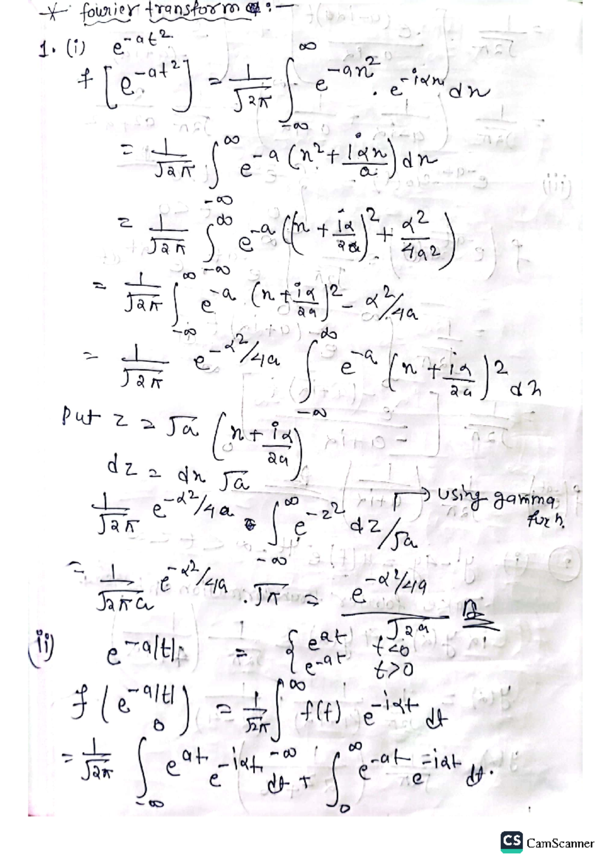 Fourier transform assignment - Discrete mathematics and graph theory ...