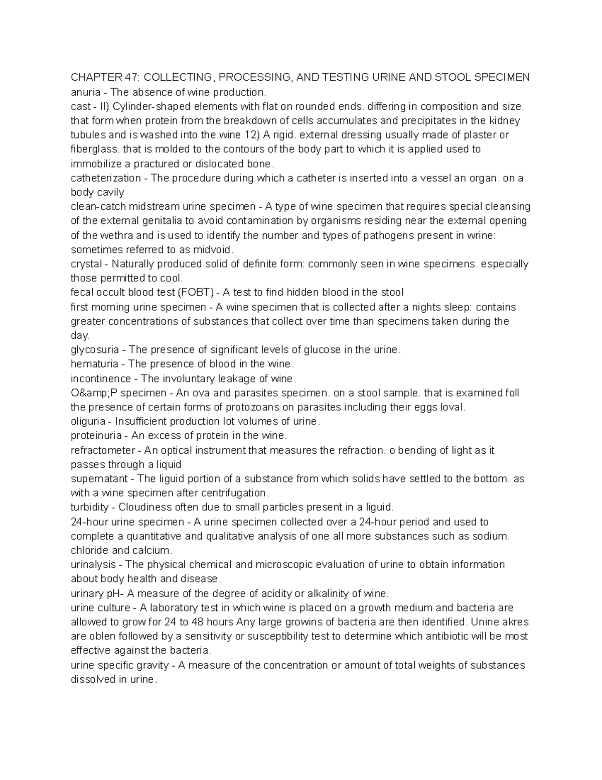 Urinalysis Overview: Collection, Processing, and Testing Techniques ...