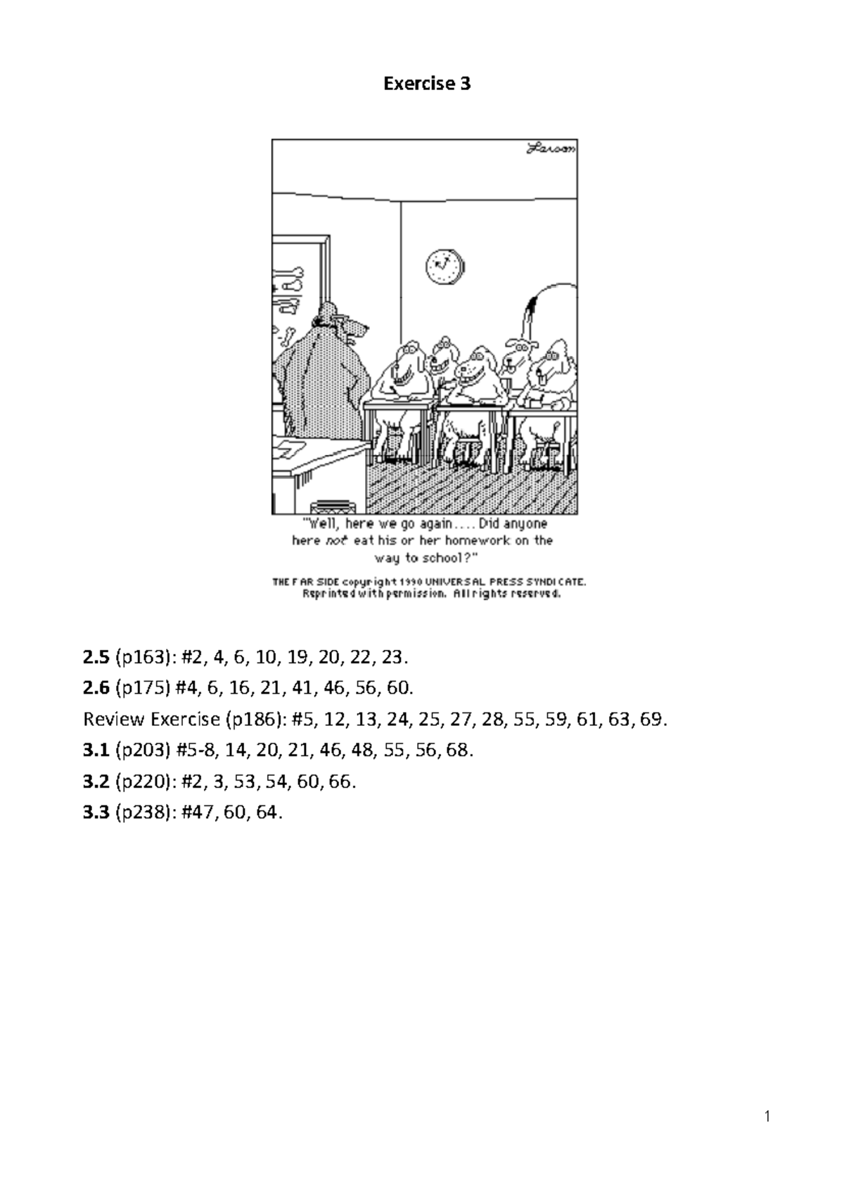Calculus Week3 - Exercise 3 2 (p163): #2, 4, 6, 10, 19, 20, 22, 23. 2 ...