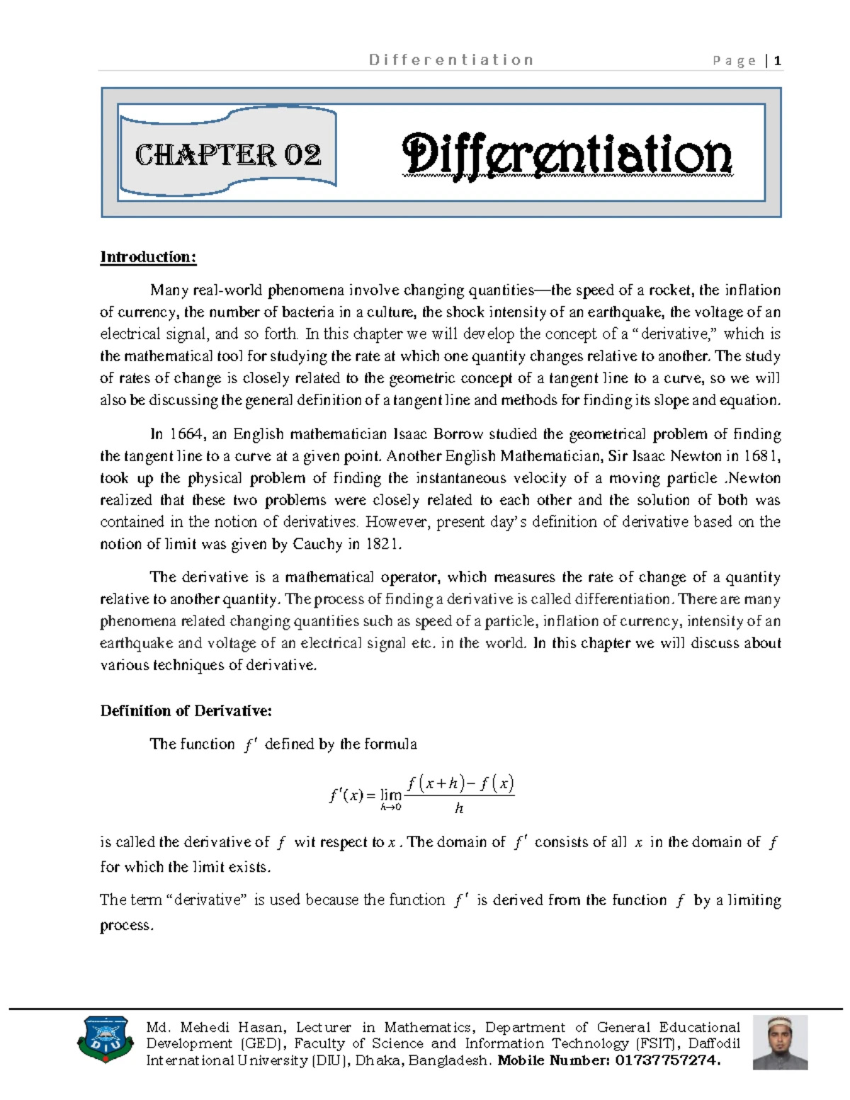 Differential Equations Problems & Solutions - MAT211 CSE-1 240425 - Studocu