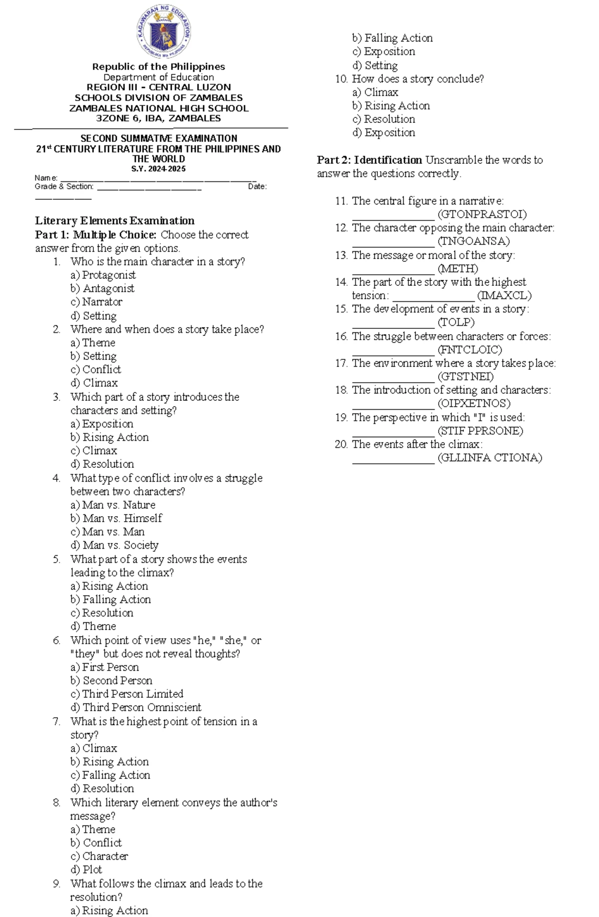 EAPP Concept Paper & Position Paper Guidelines - EAPP Reviewer - Studocu