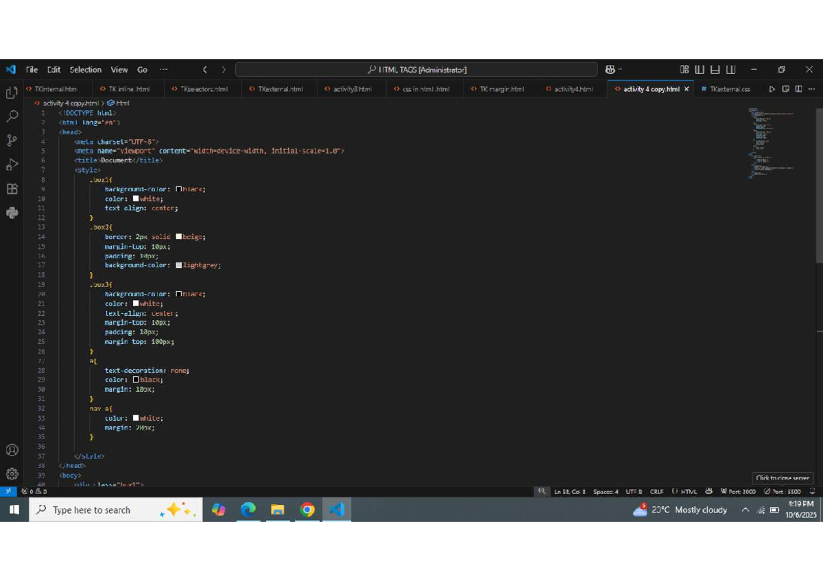 HTML & CSS Practice Questions for Web Development - Studocu
